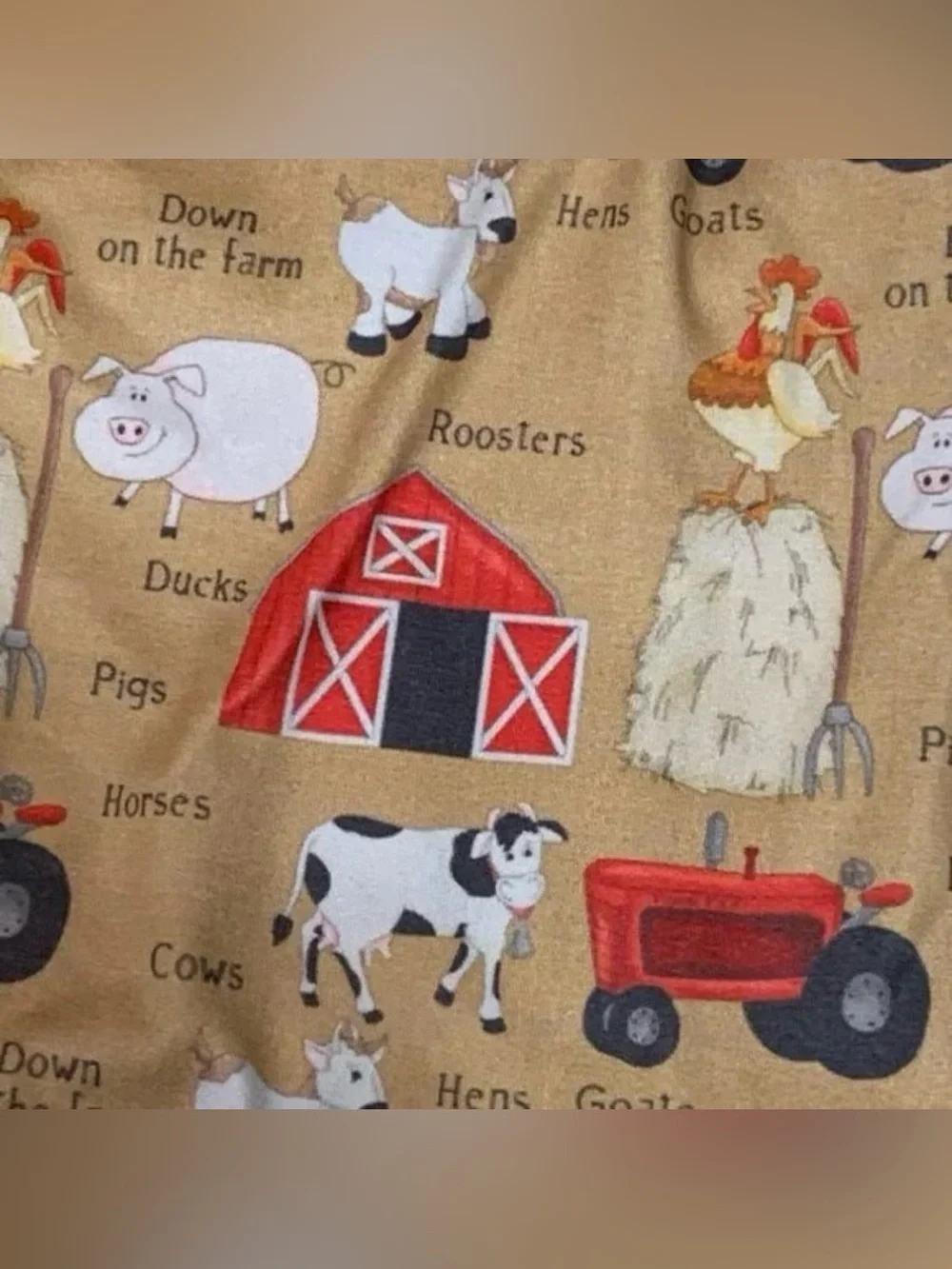 NWT Boutique Boy's Farm Animals Outfit